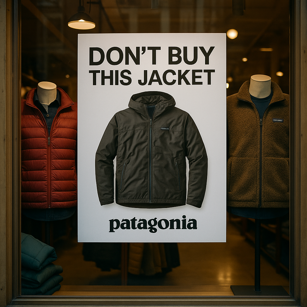 Patagonia's campaign asked customers not to buy, igniting conversation and loyalty.